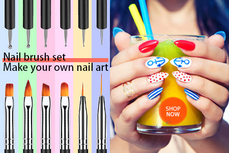 nail paint brush set