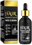 5% Minoxidil for Men and Women Hair Growth Serum for Stronger Hair Growth, Stop Hair Loss (60ML)