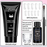 Lofuanna Poly Gel Nail Kit-60g Clear