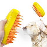 Steamy Cat Brush, 2024 New 4 in 1 Multifunctional Cat Steamy Brush, Self Cleaning Steam Cat Brush for Massage steamy