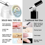 Lofuanna 15g Solid Gel Glue for Nail Tips