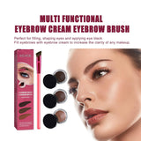 Home Eyebrow Care Kit 4D Laminated, Anjoize - Eyebrow Brush, 4D Laminated Brow Home-Grooming Kit