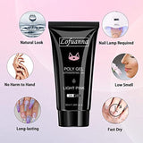 Lofuanna Poly Gel Nail Kit-30ML Light Pink