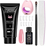 Lofuanna Poly Gel Nail Kit-30ML Light Pink