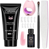 Lofuanna Poly Gel Nail Kit-30ML Natural Pink