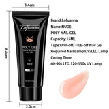 Poly Nail Extension Gel- Nude #04 |15ML