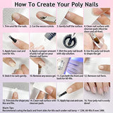 Lofuanna Poly Gel Nail Kit-30ML Nude